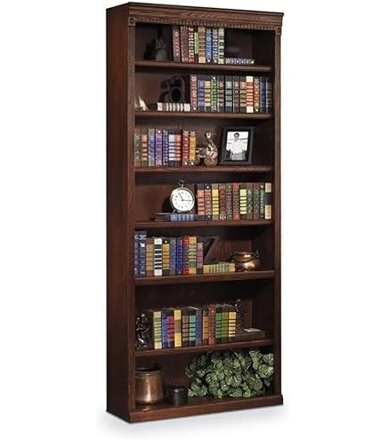 Amazon.com: Concepts In Wood Midas Six Shelf Bookcase 84